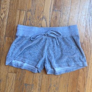gray hard tail shorts